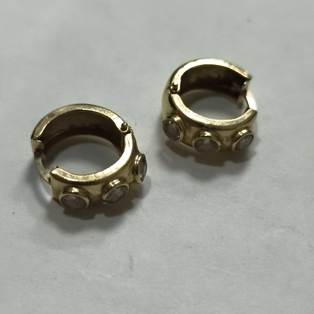 ARRACADAS PAR ORO 14 K 4 GRMS (SEMINUEVO)
