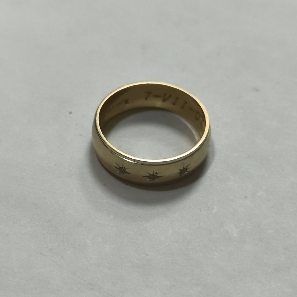 ARGOLLA ORO 14 K 2.8 GRMS (SEMINUEVO)