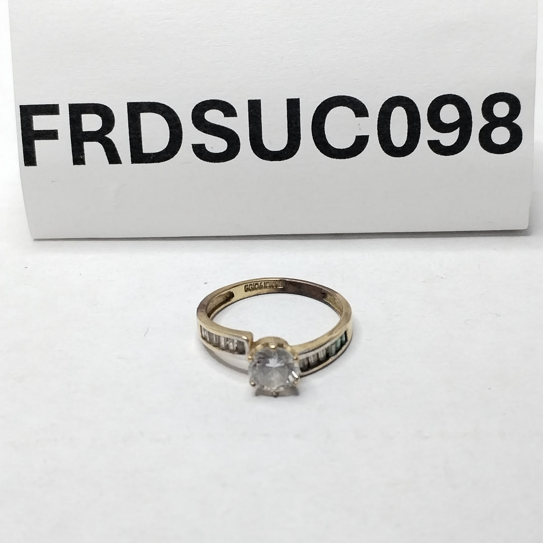 ANILLO ORO 10 K 2,10 GRMS (SEMINUEVO)