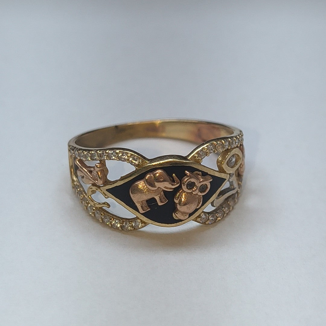 ANILLO ORO 14 K 3,20 GRMS (SEMINUEVO)
