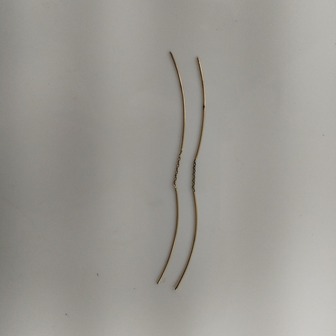 ARETES PAR ORO 10 K 1,20 GRMS (SEMINUEVO)