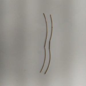 ARETES PAR ORO 10 K 1,20 GRMS (SEMINUEVO)