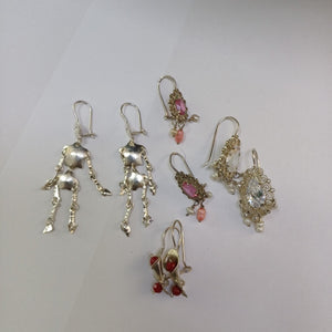 ARETES PAR PLATA 15,80 GRMS (SEMINUEVO)