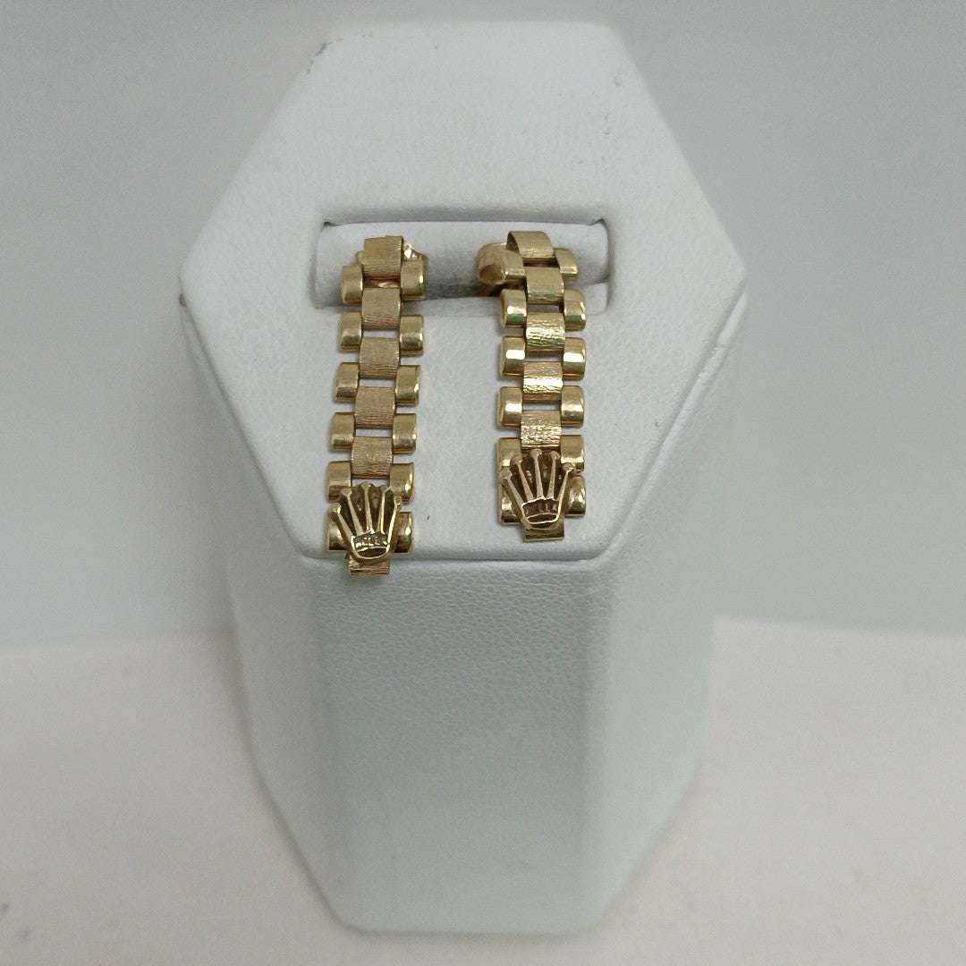 ARETES PAR ORO 14 K 3.1 GRMS (SEMINUEVO)