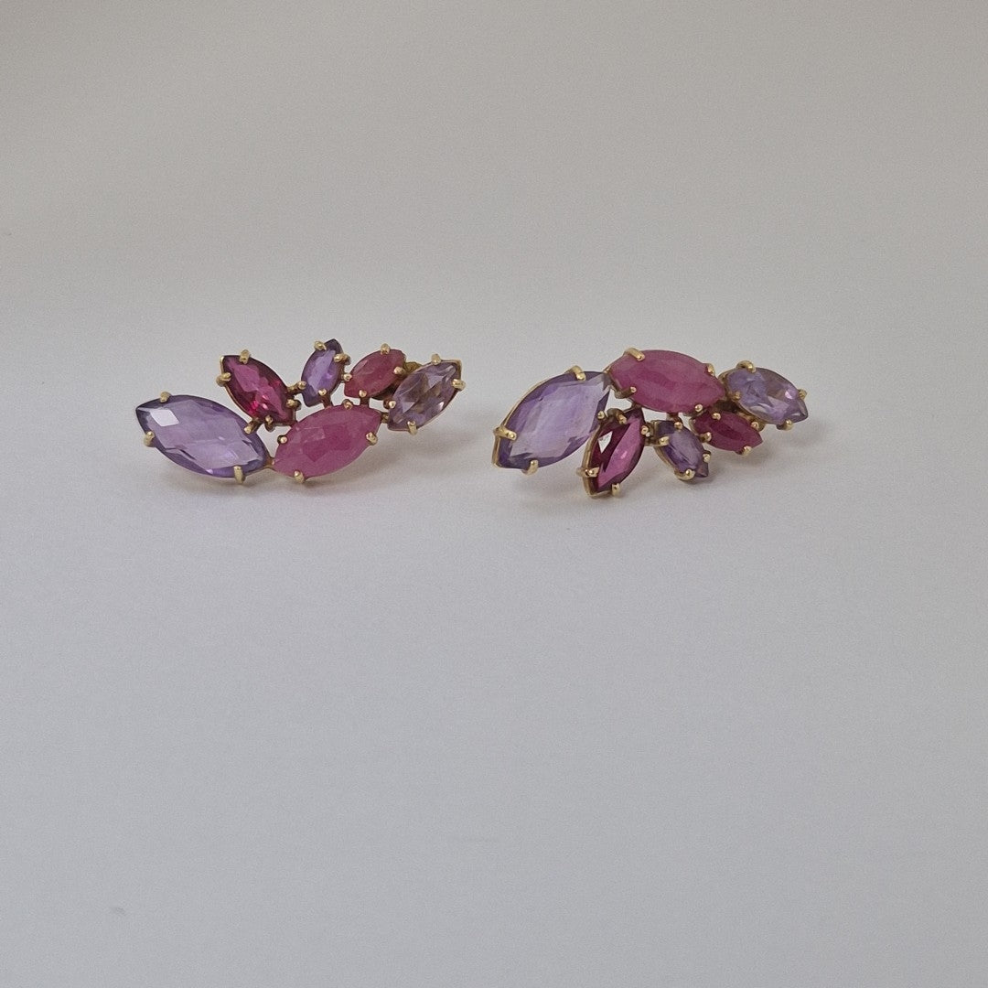 ARETES PAR ORO 14 K 5.7 GRMS (SEMINUEVO)