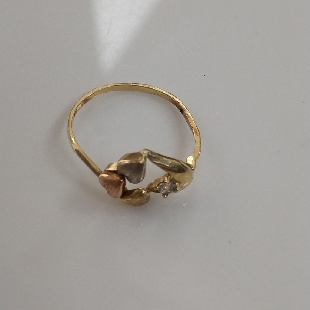 ANILLO ORO 14 K 1.5 GRMS (SEMINUEVO)