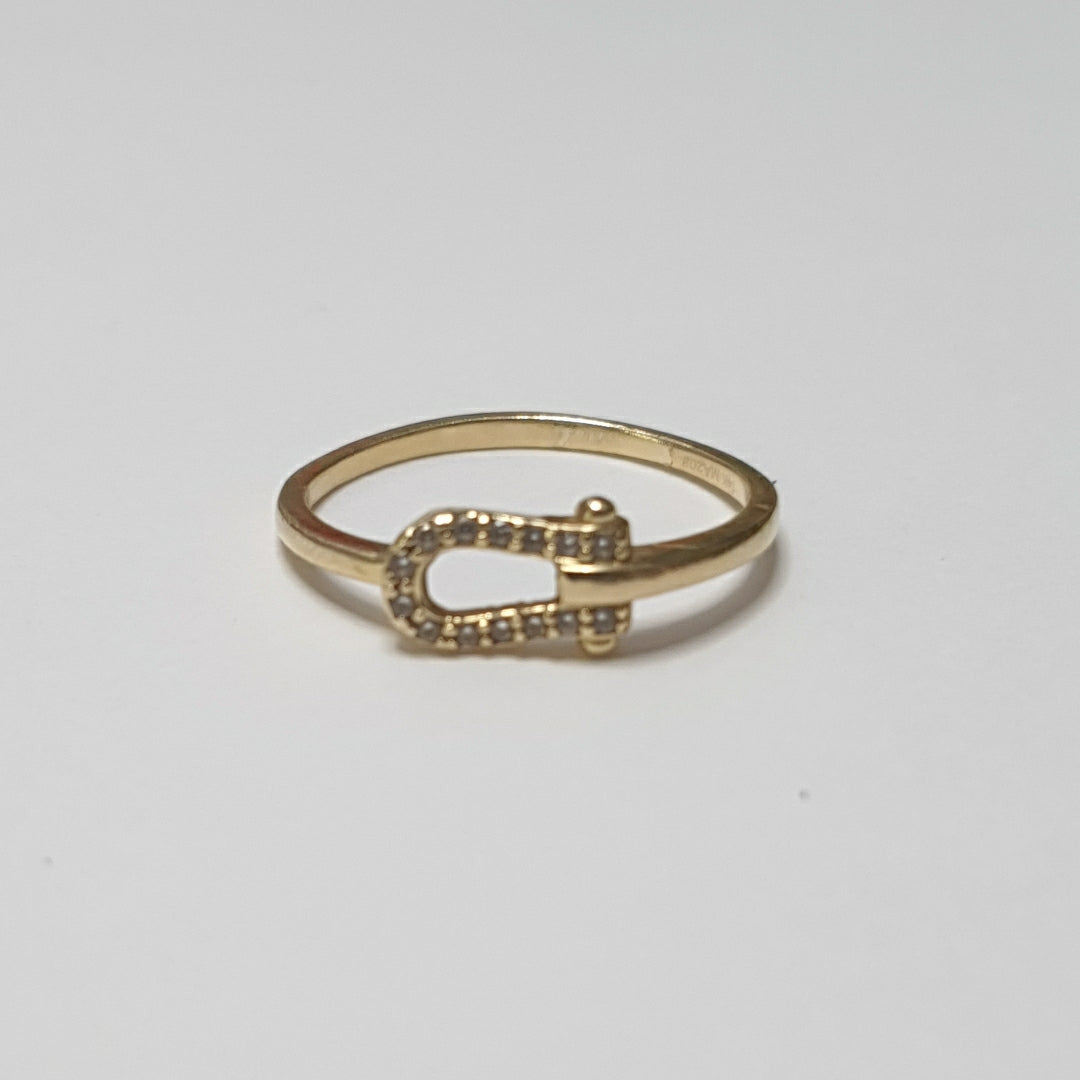 ANILLO ORO 14 K 1,40 GRMS (SEMINUEVO)