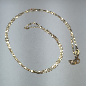 CADENA ORO COMBINADO 10 K 1.7 GRMS (SEMINUEVO)