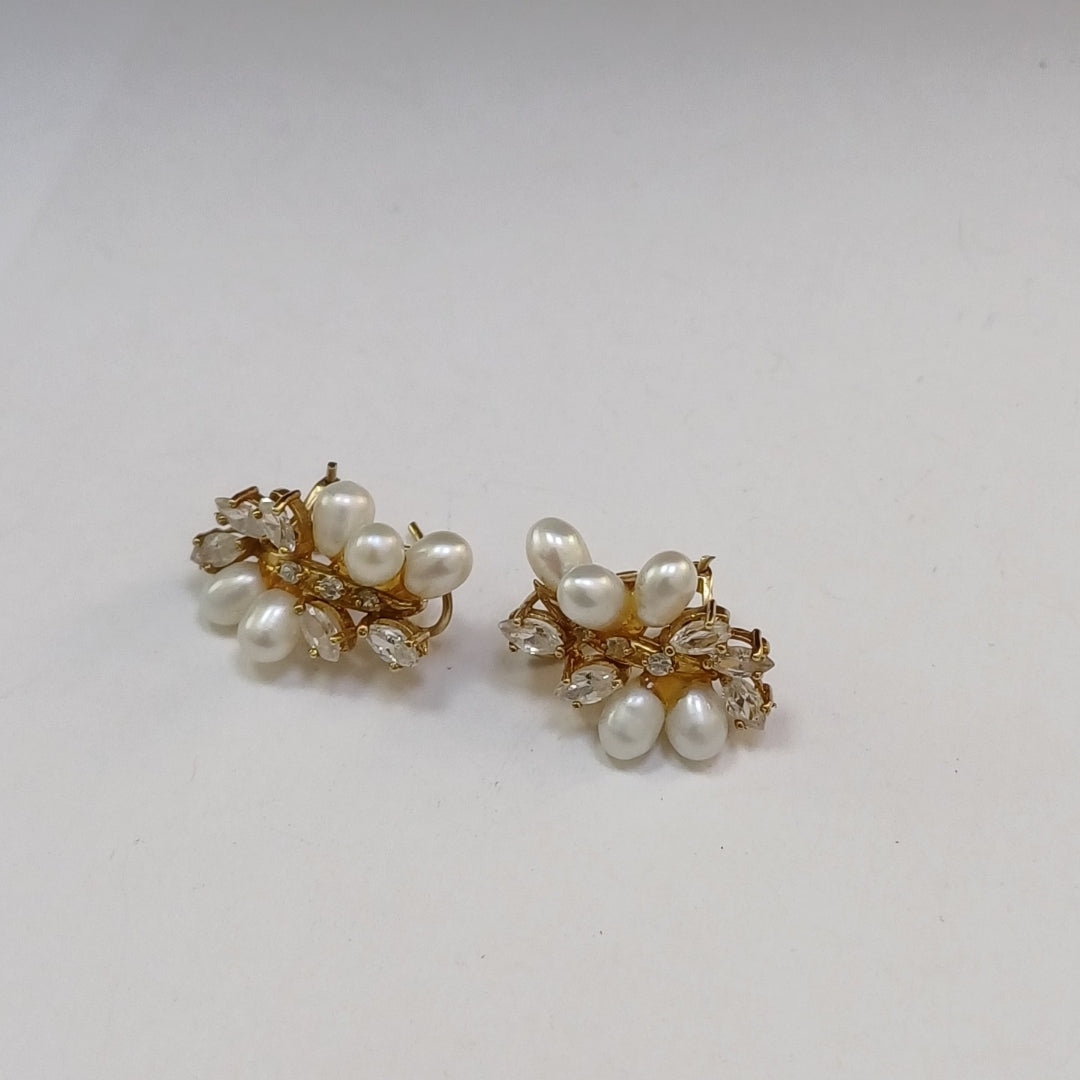 ARETES PAR ORO 10 K 4,80 GRMS (SEMINUEVO)