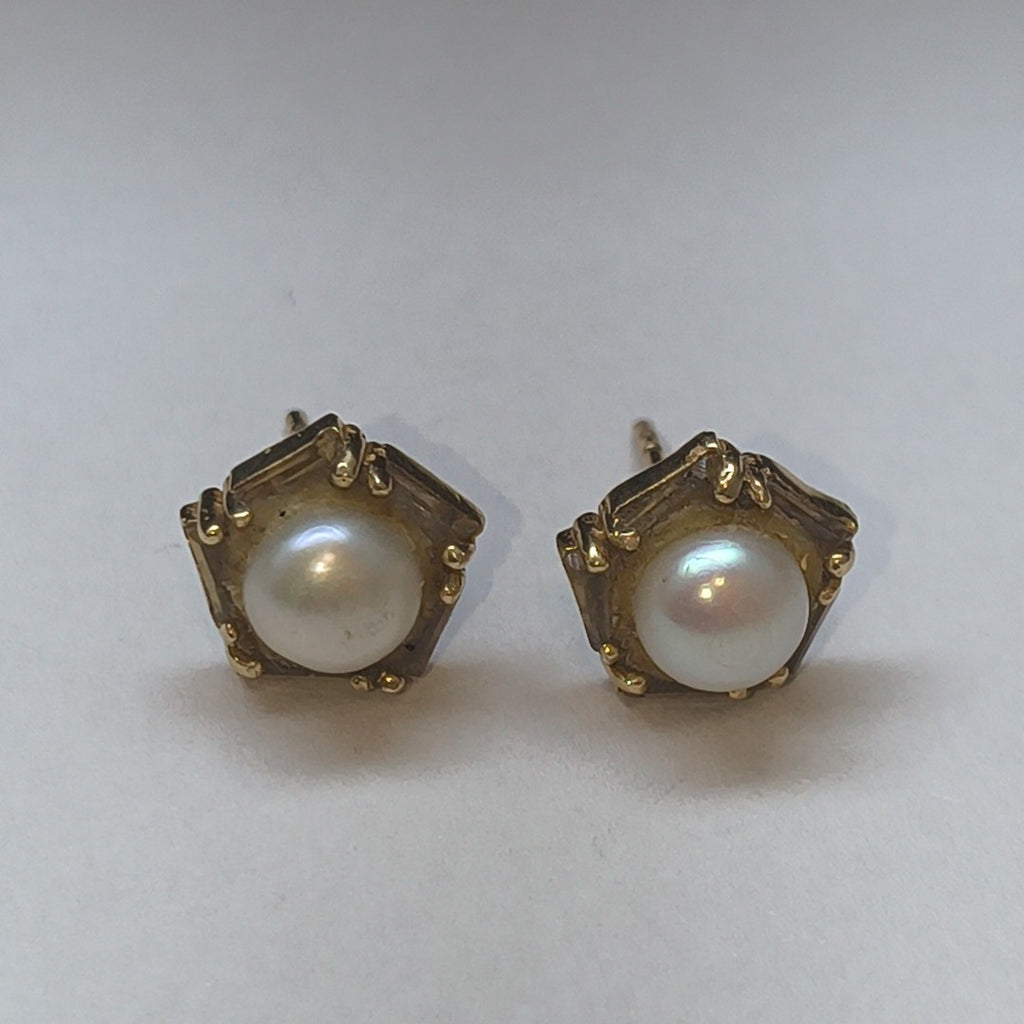 BROQUELES PAR ORO 14 K 2.6 GRMS (SEMINUEVO)