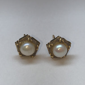 BROQUELES PAR ORO 14 K 2.6 GRMS (SEMINUEVO)