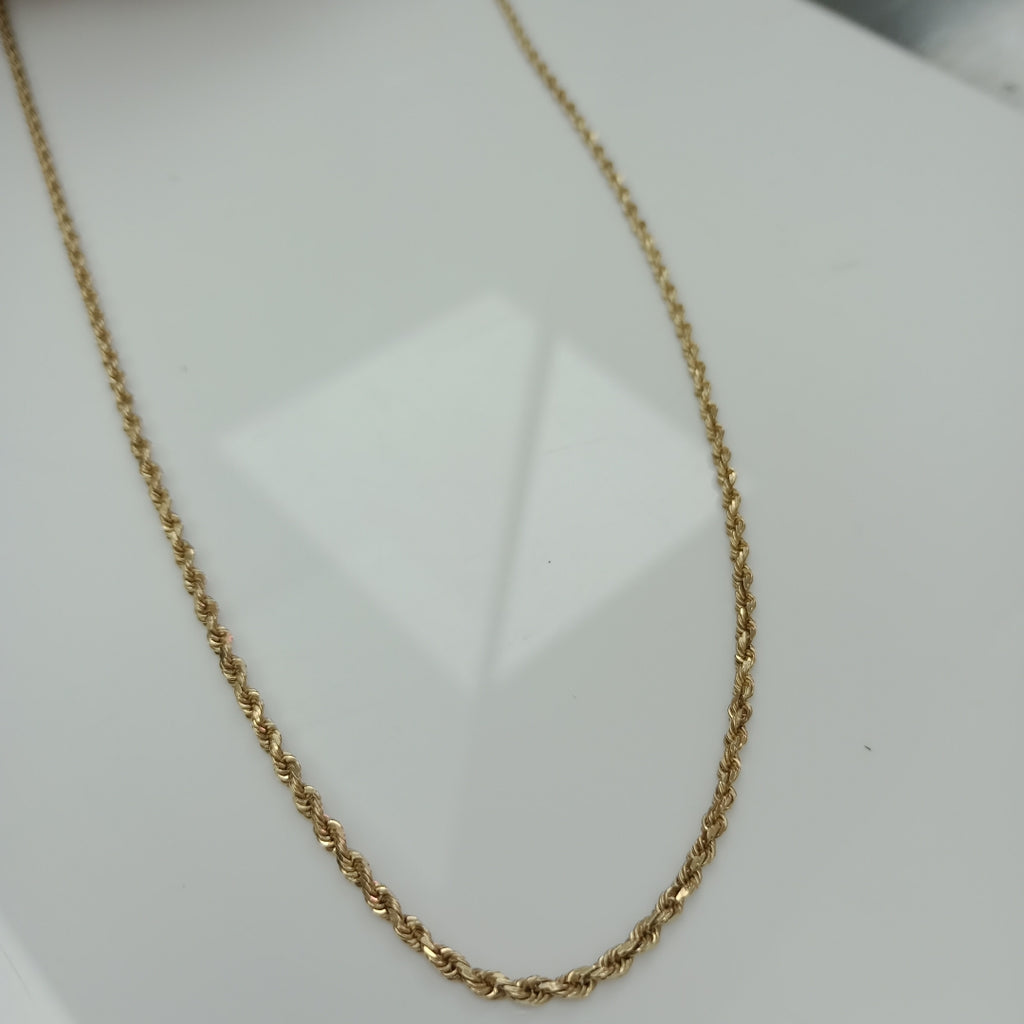 CADENA ORO 14 K 8,90 GRMS (SEMINUEVO)