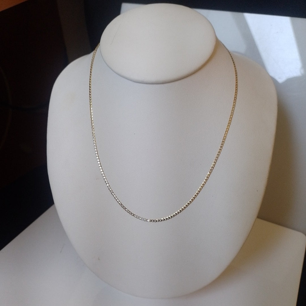 CADENA ORO, RODIADO 14 K 2.4 GRMS (SEMINUEVO)