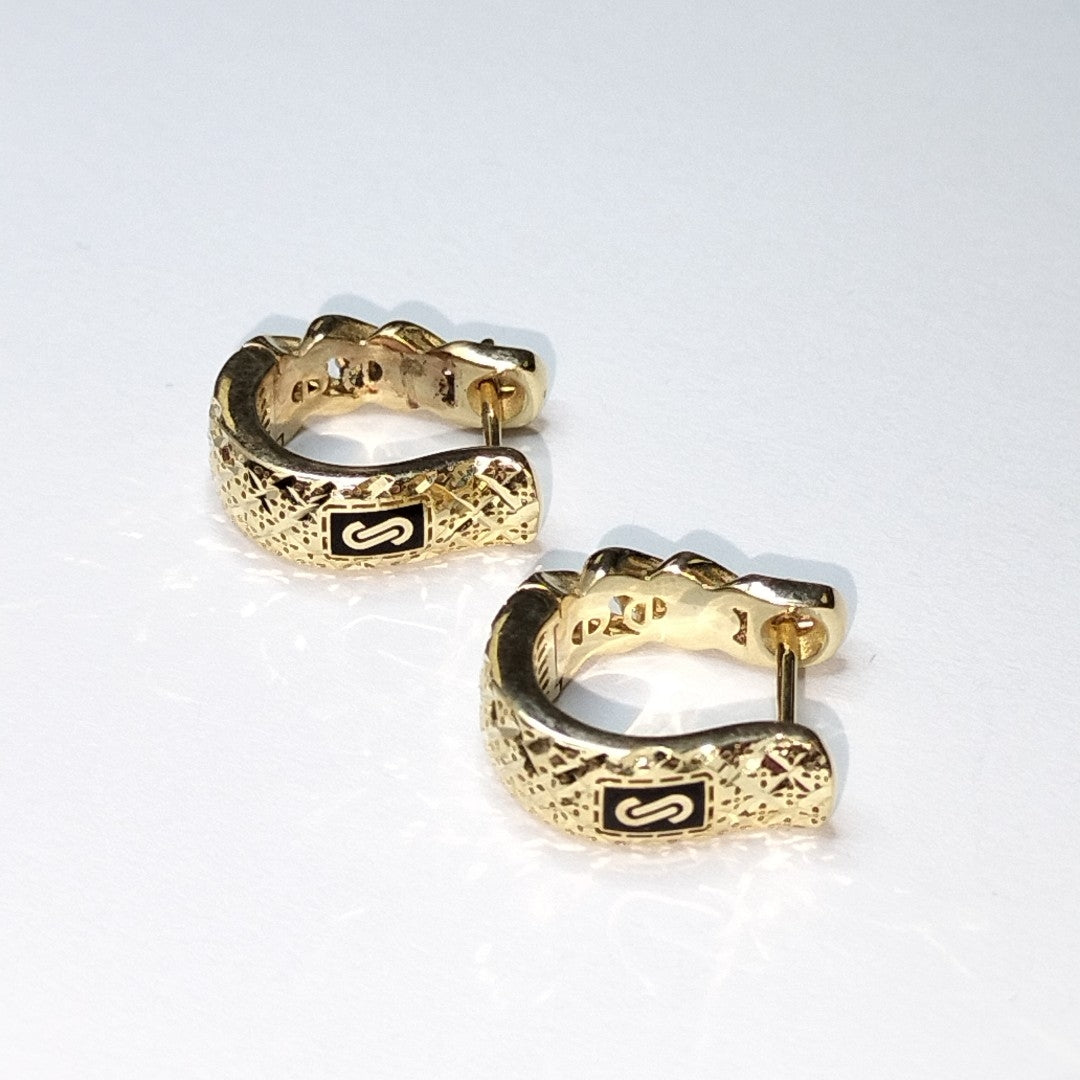 ARETES PAR ORO 14 K 3.5 GRMS (SEMINUEVO)