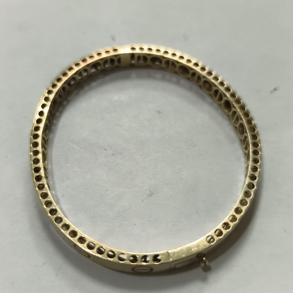 PULSERA RIGIDA ORO 10 K 9,70 GRMS (SEMINUEVO)