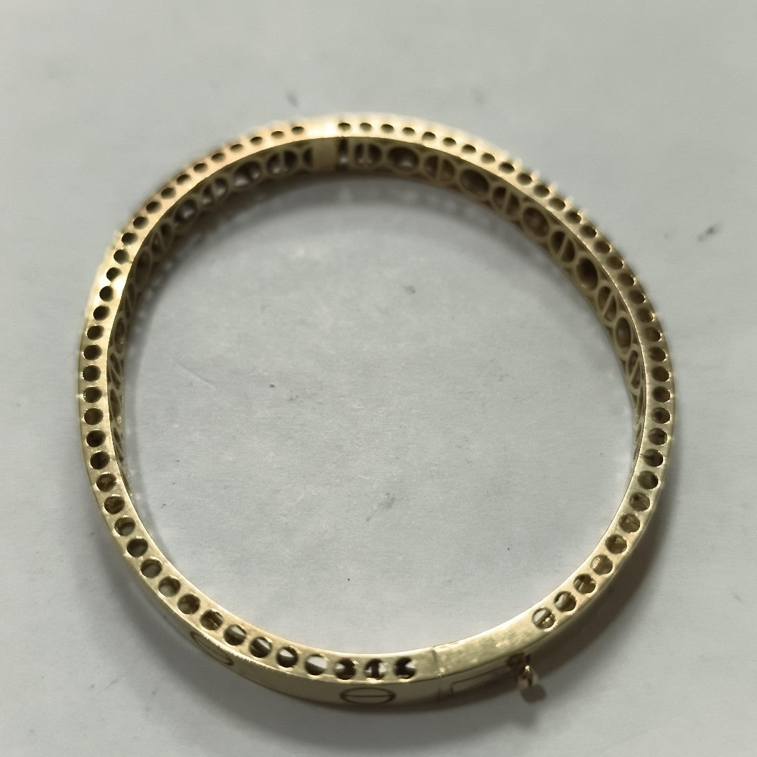 PULSERA RIGIDA ORO 10 K 9,70 GRMS (SEMINUEVO)