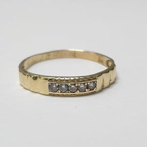 ANILLO ORO 10 K 2.1 GRMS (SEMINUEVO)