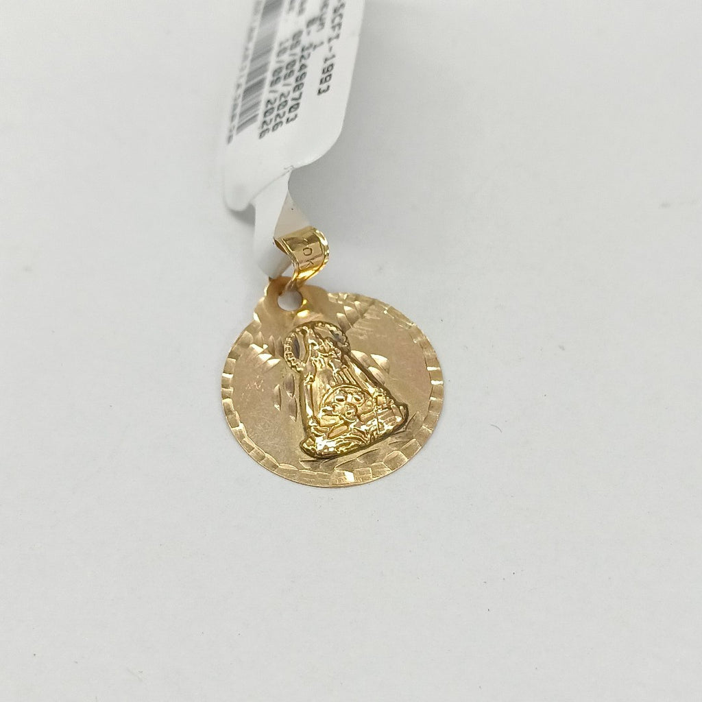 MEDALLA RELIGIOSA ORO 10 K 0,70 GRMS (SEMINUEVO)