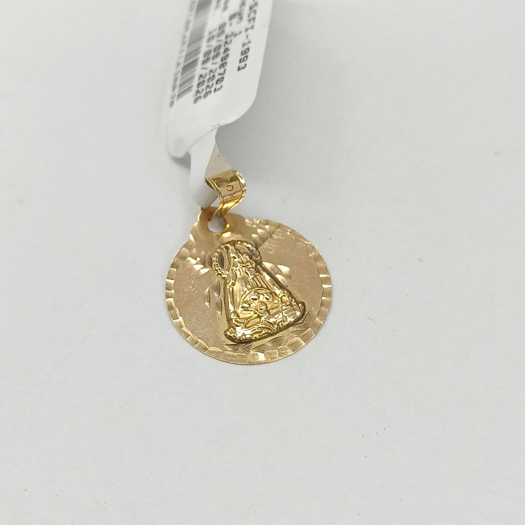 MEDALLA RELIGIOSA ORO 10 K 0,70 GRMS (SEMINUEVO)