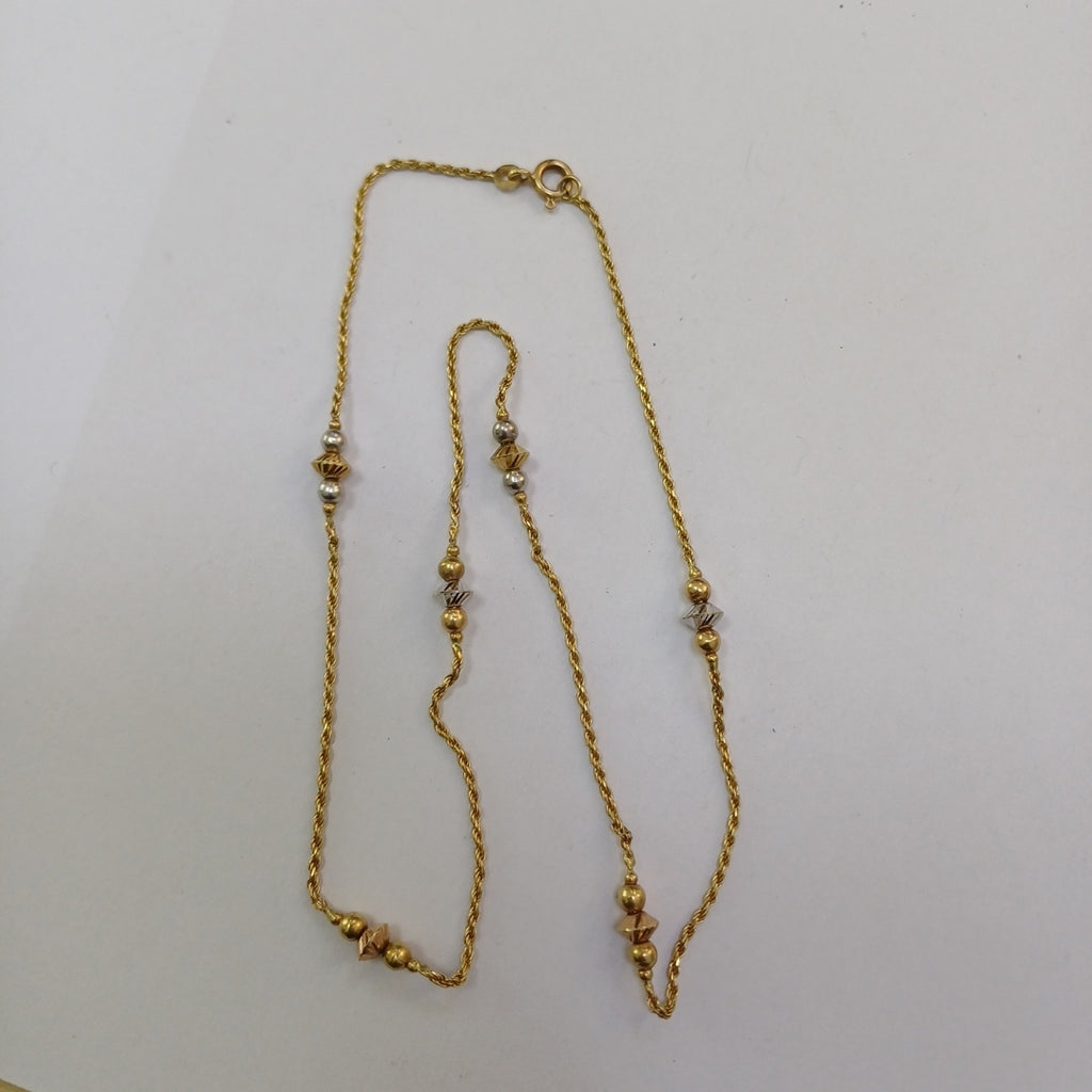 GARGANTILLA ORO 14 K 6,90 GRMS (SEMINUEVO)