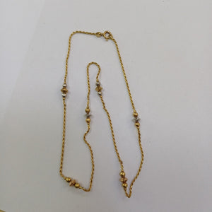 GARGANTILLA ORO 14 K 6,90 GRMS (SEMINUEVO)