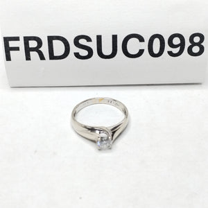 ANILLITO ORO, ORO BLANCO 14 K 2.3 GRMS (SEMINUEVO)