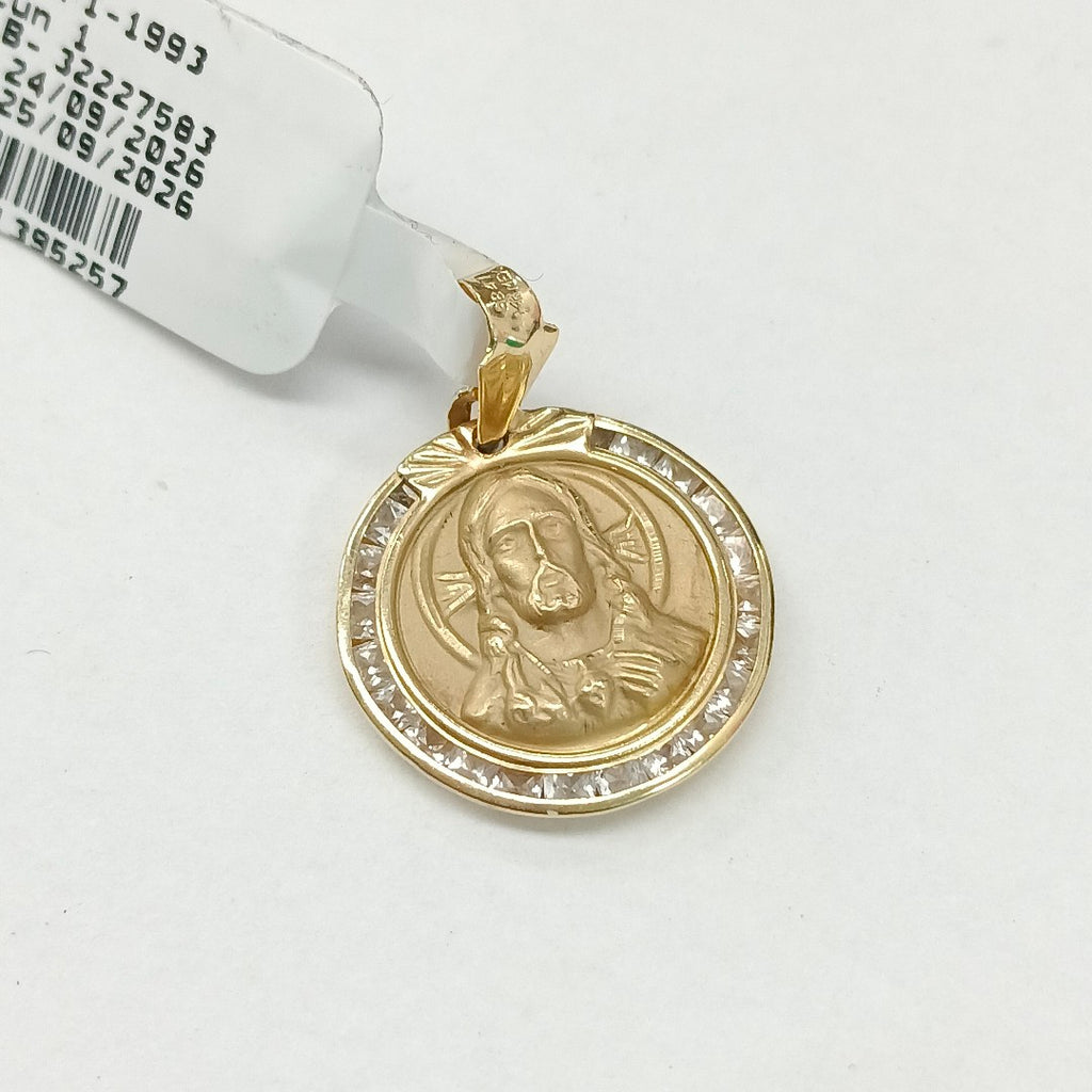 MEDALLA RELIGIOSA ORO 14 K 2 GRMS (SEMINUEVO)