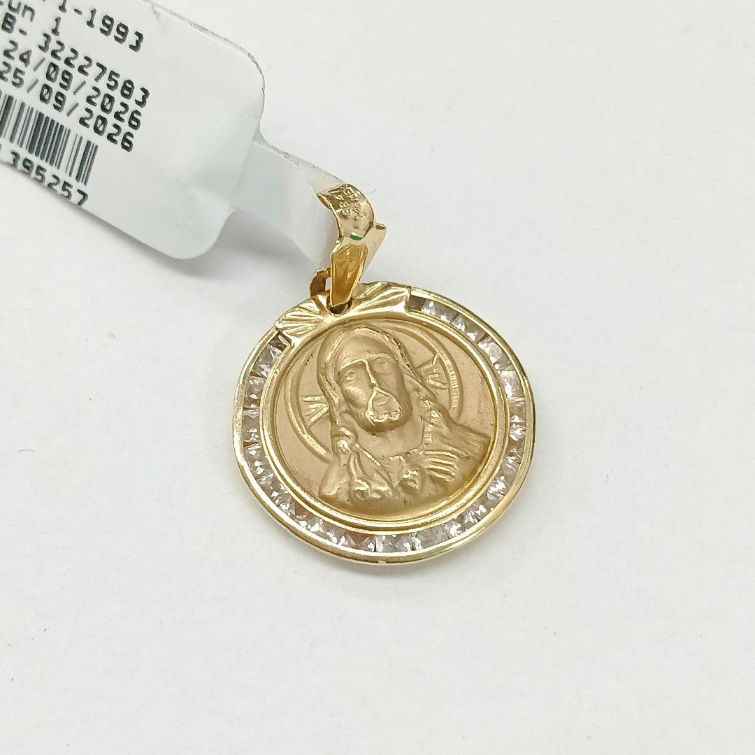 MEDALLA RELIGIOSA ORO 14 K 2 GRMS (SEMINUEVO)