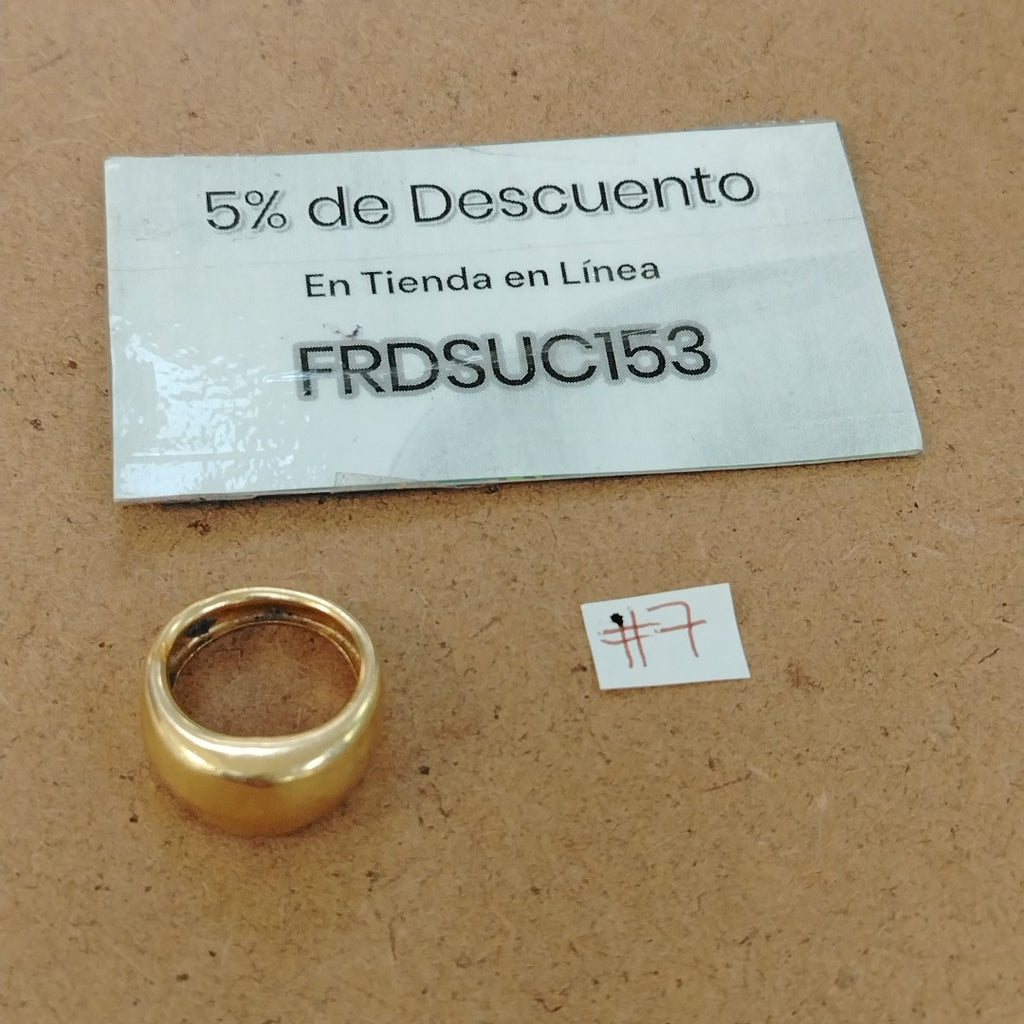 ANILLO ORO 14 K 2.9 GRMS (SEMINUEVO)