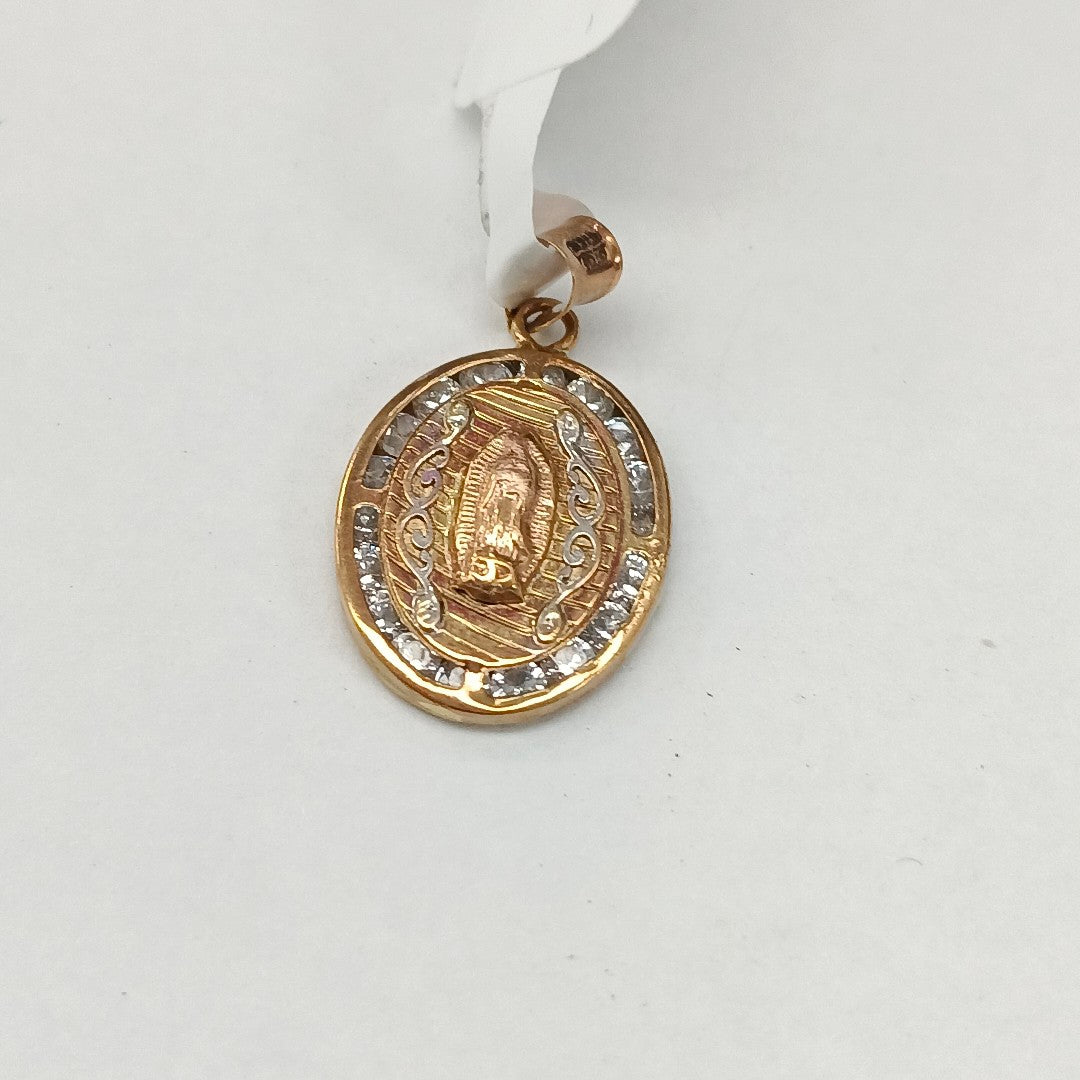 MEDALLA RELIGIOSA ORO 14 K 1,40 GRMS (SEMINUEVO)