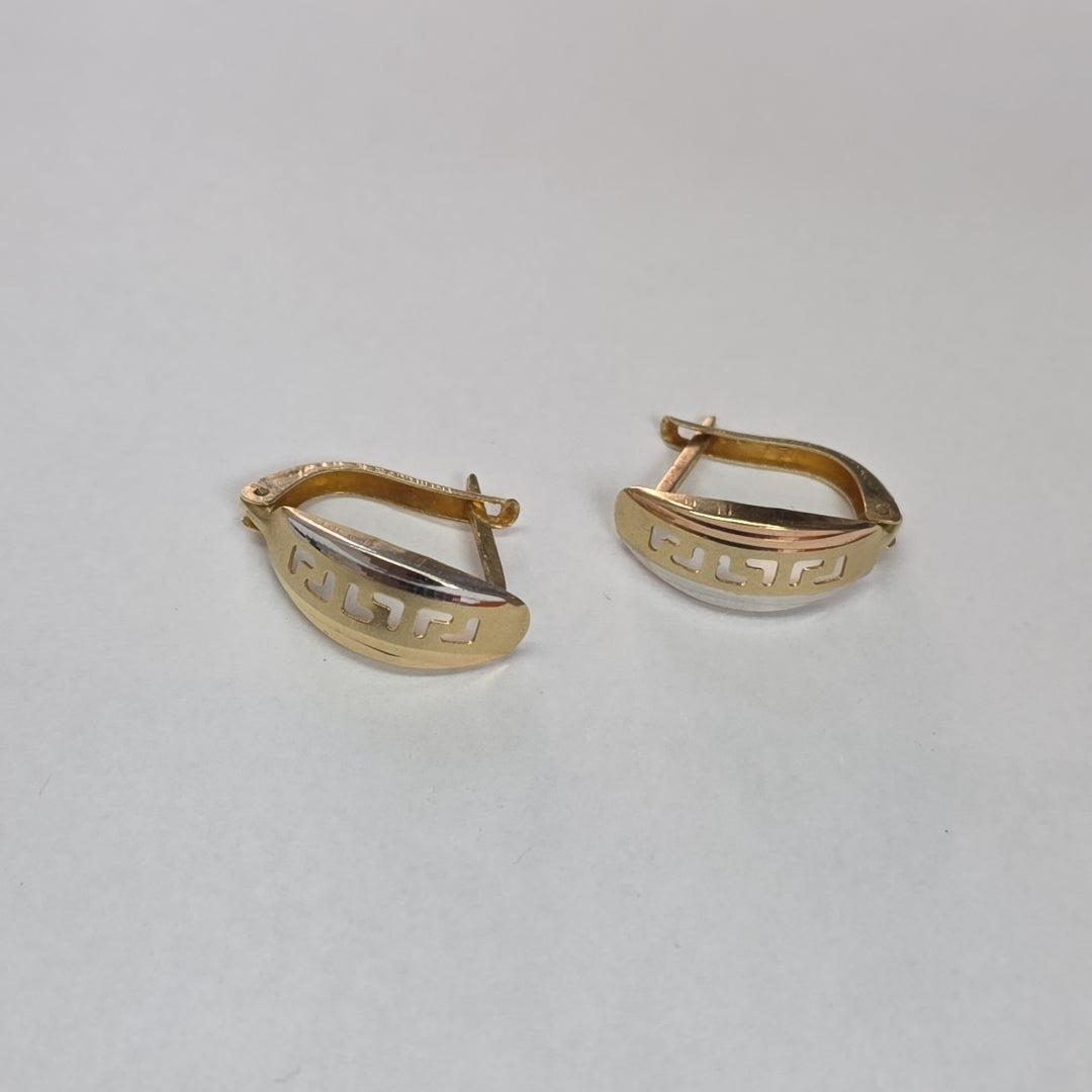 ARETES PAR ORO 10 K 1,50 GRMS (SEMINUEVO)