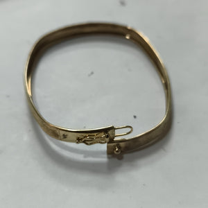 PULSERA RIGIDA ORO 10 K 5,70 GRMS (SEMINUEVO)