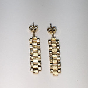 ARETES PAR ORO 14 K 2,60 GRMS (SEMINUEVO)