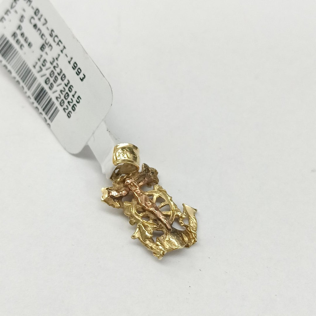 MEDALLA RELIGIOSA ORO 14 K 1.4 GRMS (SEMINUEVO)