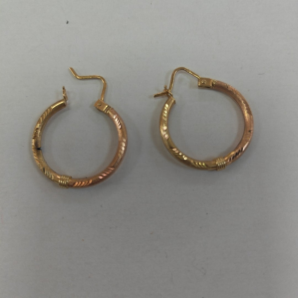 ARRACADAS PAR ORO 14 K 3,10 GRMS (SEMINUEVO)