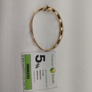 BRAZALETE ORO,RODIADO 14 K 11,40 GRMS (SEMINUEVO)