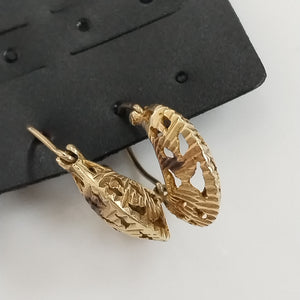 ARETES PAR ORO 10 K 1.8 GRMS (SEMINUEVO)