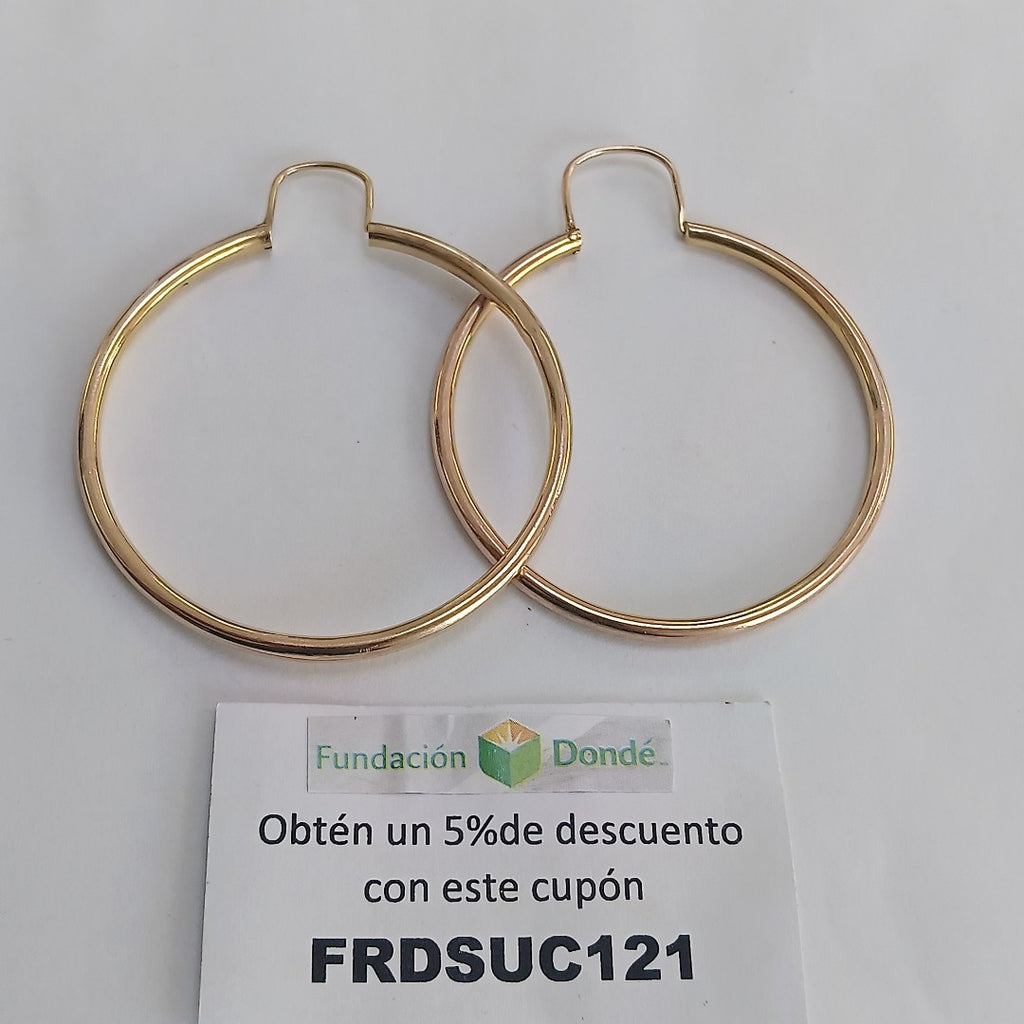 ARRACADAS PAR ORO 8 K 7,30 GRMS (SEMINUEVO)