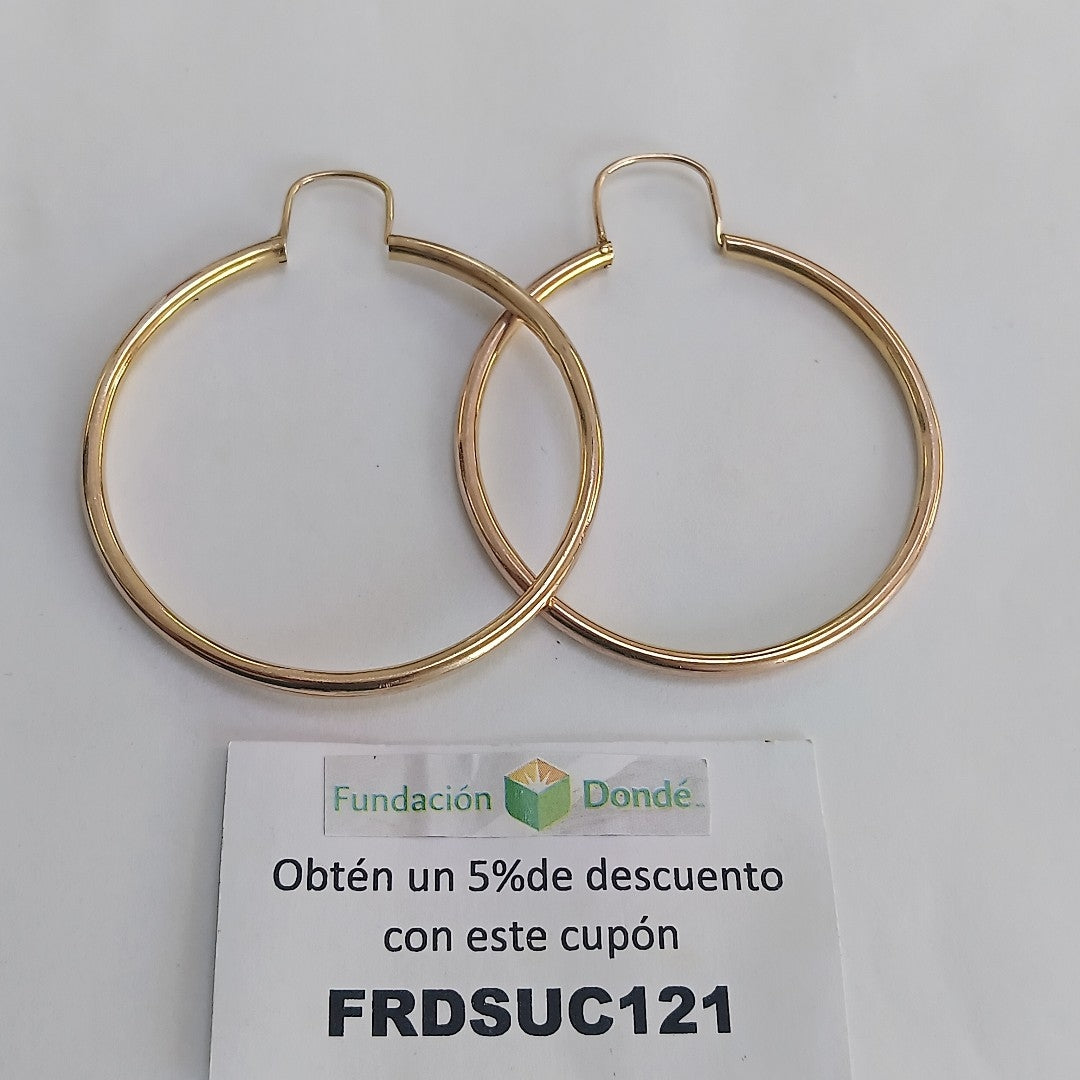 ARRACADAS PAR ORO 8 K 7,30 GRMS (SEMINUEVO)