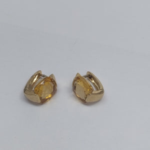 ARETES PAR ORO 14 K 5.4 GRMS (SEMINUEVO)