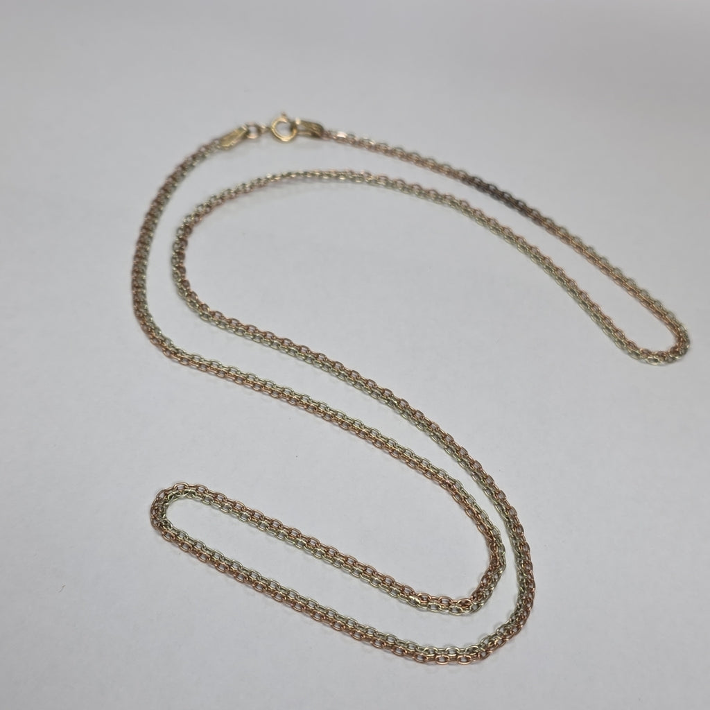 CADENA ORO COMBINADO 8 K 4,00 GRMS (SEMINUEVO)