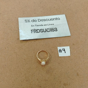 ANILLO ORO 10 K 1.9 GRMS (SEMINUEVO)