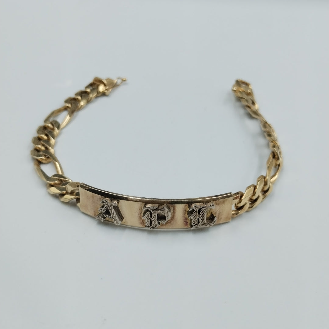 ESCLAVA ORO,PLATA 14 K 33,90 GRMS (SEMINUEVO)