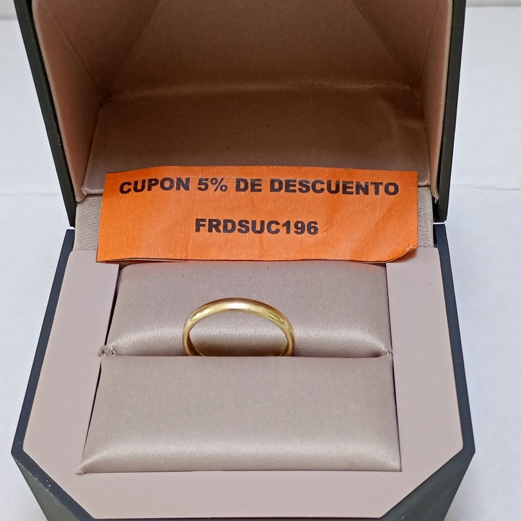 ARGOLLA ORO 10 K 1,30 GRMS (SEMINUEVO)