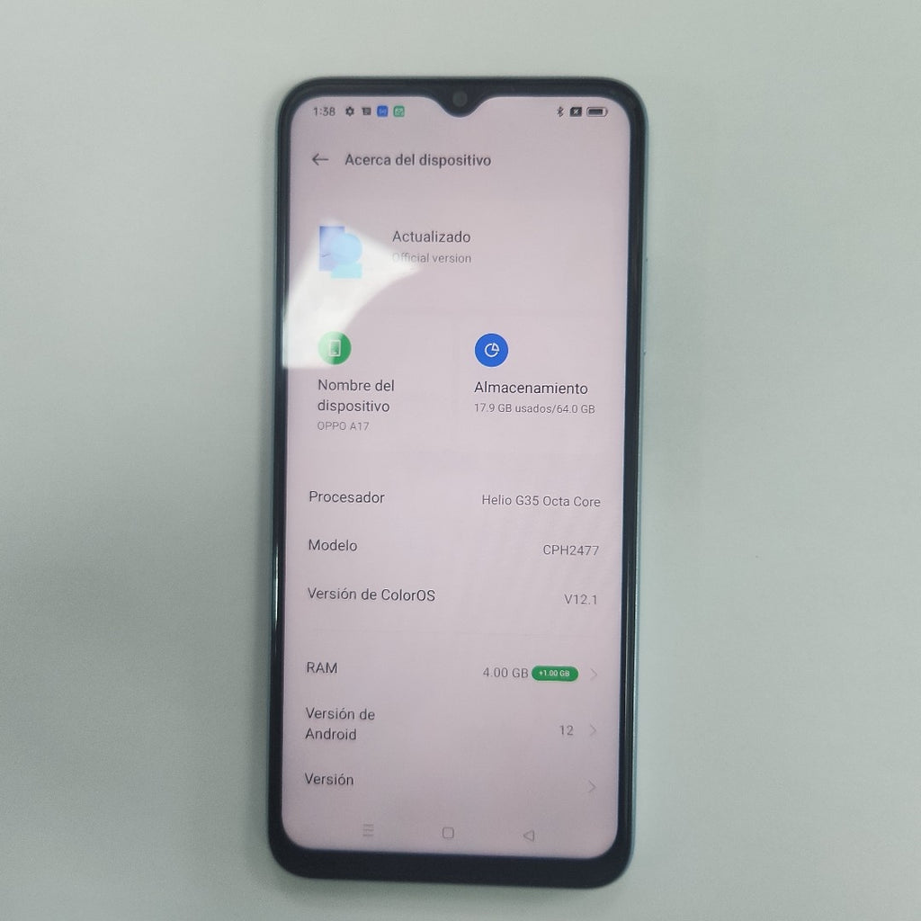CELULAR OTRAS MARCAS OTROS MODELOS 64 GB 4 GB RAM (SEMINUEVO)