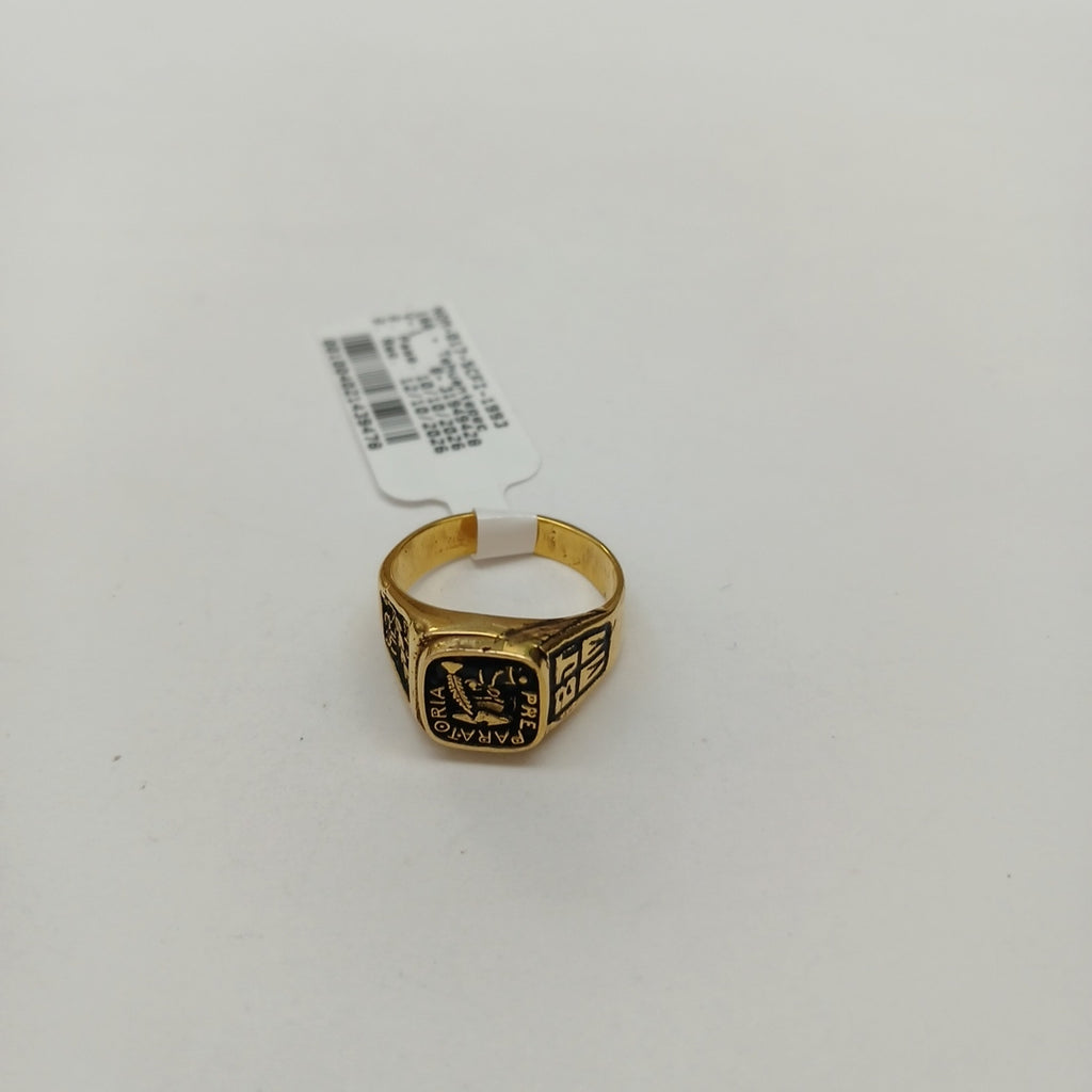 ANILLO DE GRADUACIÓN ORO 10 K 5.9 GRMS (SEMINUEVO)