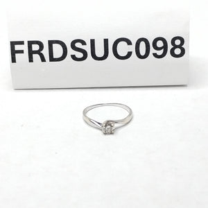 ANILLITO ORO BLANCO 14 K 1.1 GRMS (SEMINUEVO)