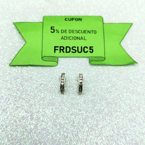 ARRACADAS PAR ORO 14 K 1.1 GRMS (SEMINUEVO)