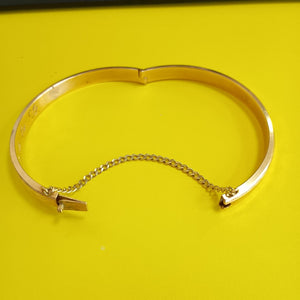 PULSERA RIGIDA ORO 18 K 15.1 GRMS (SEMINUEVO)