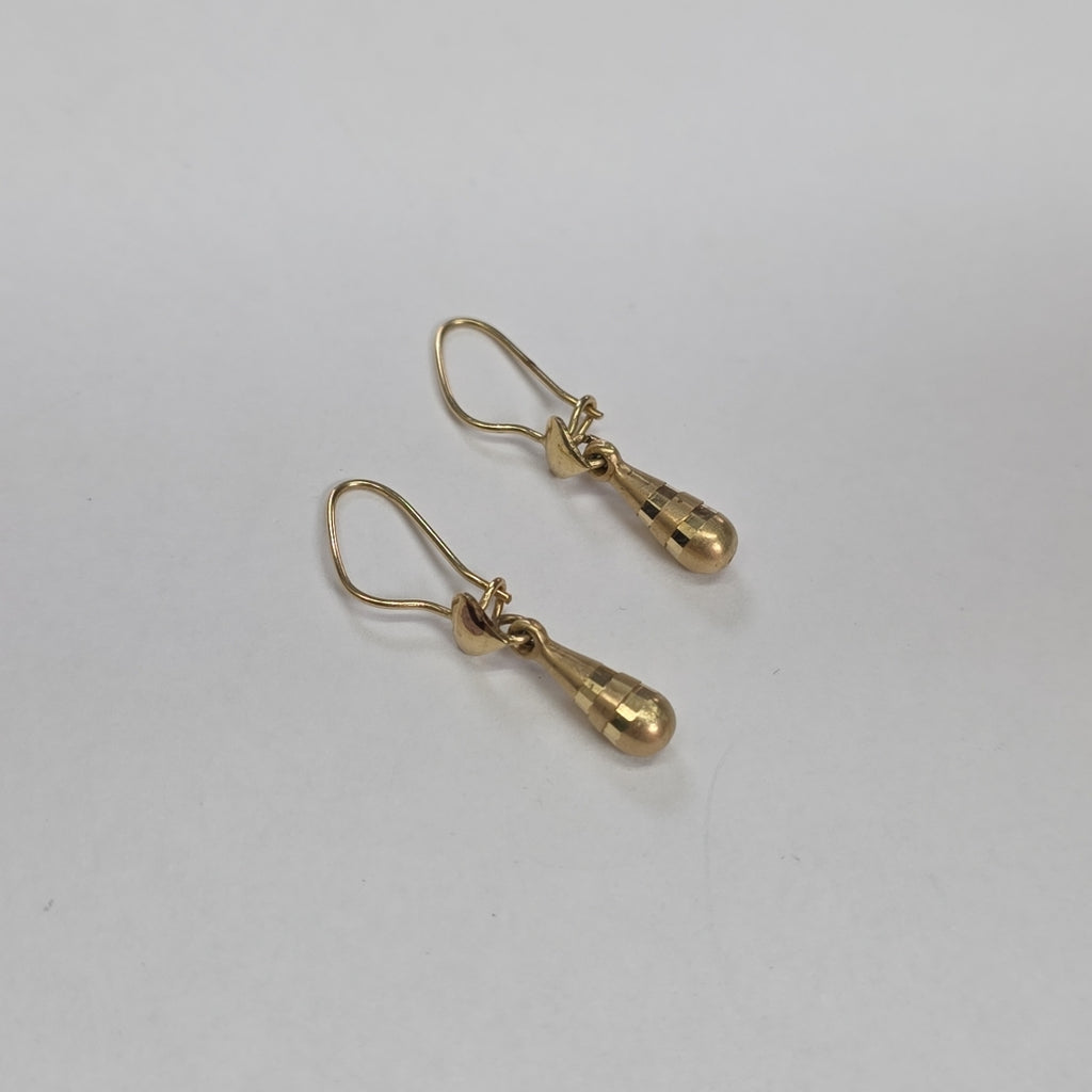 ARETES PAR ORO 14 K 1,40 GRMS (SEMINUEVO)